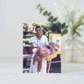 Plaza San Jacinto Blume Lady - V Postkarte (Stehend Vorderseite)