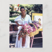 Plaza San Jacinto Blume Lady - V Postkarte (Vorderseite)