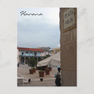 Plaza vieja havana postkarte