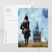 Plaza View Postkarte (Vorne/Hinten)