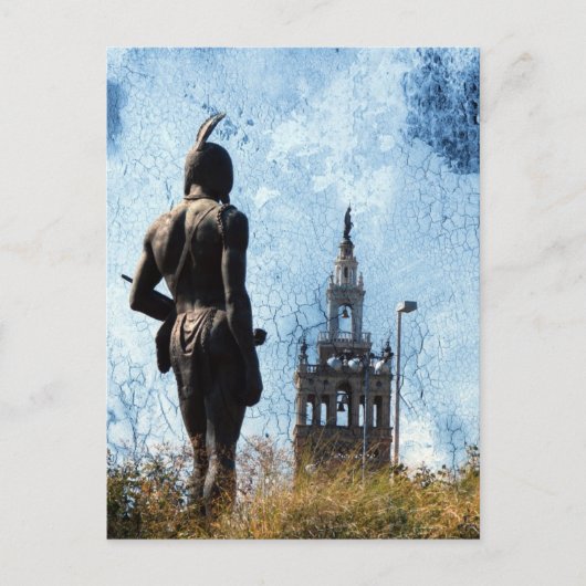 Plaza View Postkarte (Vorderseite)