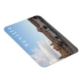 Plaza von Spanien in Sevilla. Magnet (Rechte Seite)