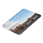 Plaza von Spanien in Sevilla. Magnet (Linke Seite)