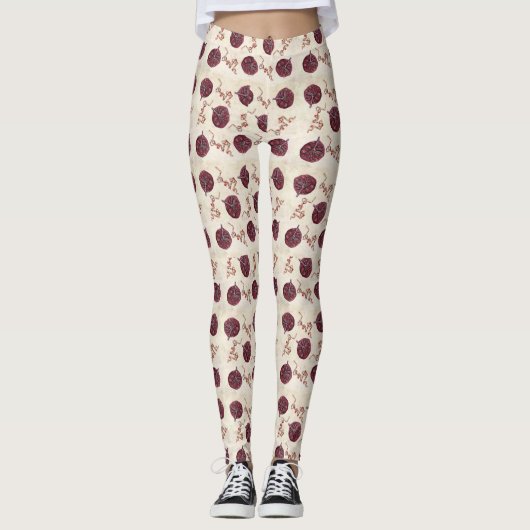 Plazenta BIRTH Leggings - Hebamme, Doula, einzigar (Vorderseite)