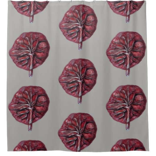 PLAZENTA! Duschvorhang - Geburtsmitte, Hebamme (Vorderseite)