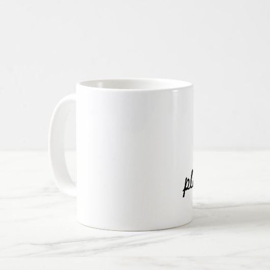 Plazenta-Tasse Kaffeetasse (Vorderseite Links)