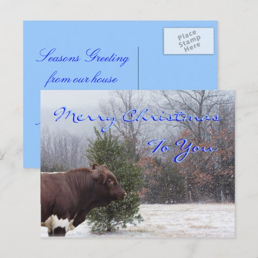 PLB Frohe Weihnachten anpassen (Vorne/Hinten)