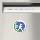 PLDGA-Logo Magnet (In Situ (Geschirrspüler))