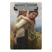Pleasant Burden von William Adolphe Bouguereau Mini Klemmbrett (Vorderseite)