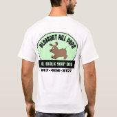 Pleasant- Hillwelpen T-Shirt (Rückseite)