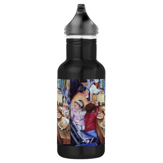 Pleasant Picnic, Mexiko Edelstahlflasche (Rechts)