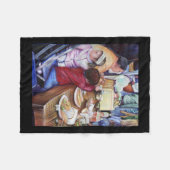 Pleasant Picnic, Mexiko Fleecedecke (Vorderseite (Horizontal))