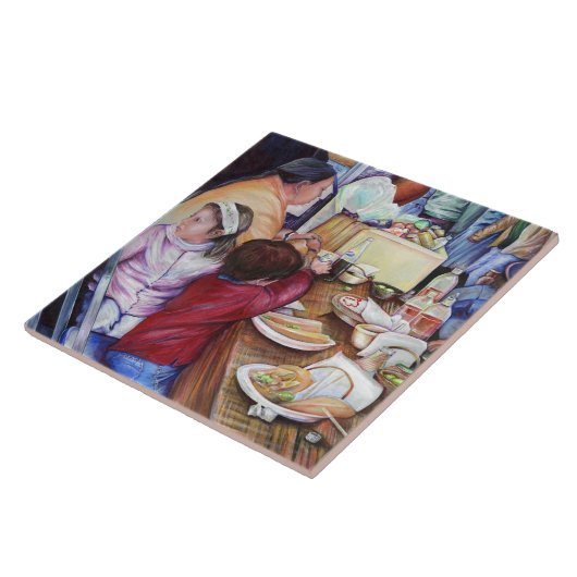 Pleasant Picnic, Mexiko Fliese (Seite)