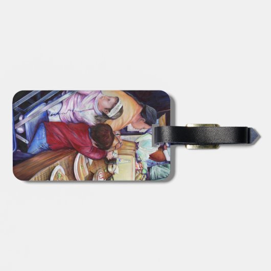 Pleasant Picnic, Mexiko Gepäckanhänger (Rückseite horizontal)