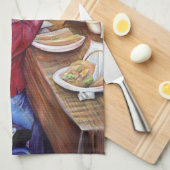 Pleasant Picnic, Mexiko Geschirrtuch (Viertel Falte)