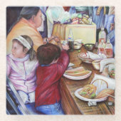 Pleasant Picnic, Mexiko Glasuntersetzer (Vorderseite)