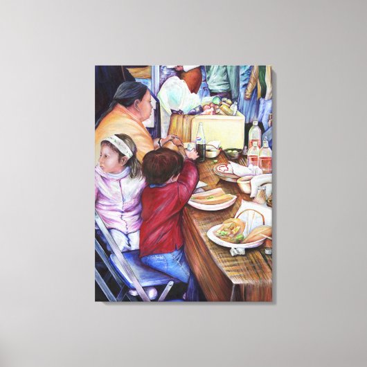 Pleasant Picnic, Mexiko Leinwanddruck (Vorderseite)