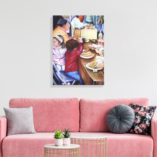 Pleasant Picnic, Mexiko Leinwanddruck (Insitu (Wohnzimmer))