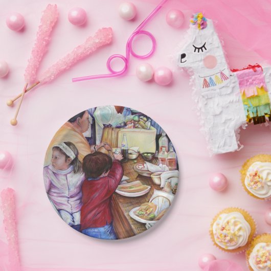 Pleasant Picnic, Mexiko Pappteller (Party)