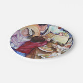 Pleasant Picnic, Mexiko Pappteller (Schrägansicht)