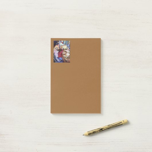 Pleasant Picnic, Mexiko Post-it Klebezettel (Auf Schreibtisch)