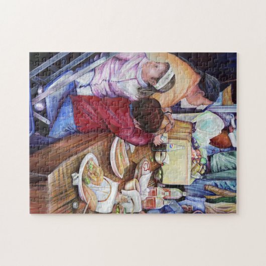 Pleasant Picnic, Mexiko Puzzle (Horizontal)