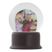 Pleasant Picnic, Mexiko Schneekugel (Rückseite)