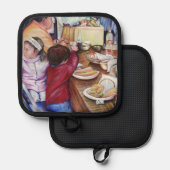 Pleasant Picnic, Mexiko Topflappen (Vorderseite/Rückseite)