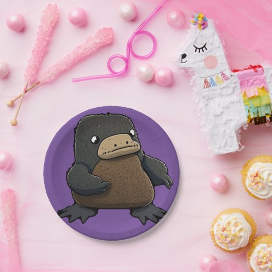 Pleasant Platypus Pappteller (Party)