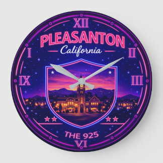 Pleasanton California Große Wanduhr