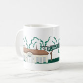 Pleasanton im Stadtzentrum gelegen Kaffeetasse (Vorderseite Links)