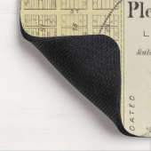 Pleasanton, Mapleton und Hammond, Kansas Mousepad (Ecke)