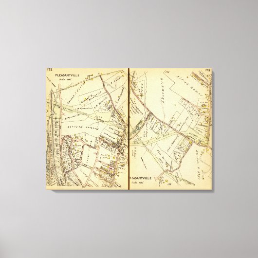 Pleasantville, New York Leinwanddruck (Vorderseite)