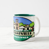 Pleasantville Pennsylvania Tasse (VorderseiteRechts)
