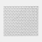 Please Be Halloween Spooky Season Skeleton Bones Fleecedecke (Vorderseite (Horizontal))