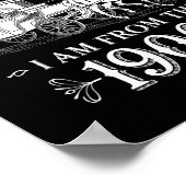 Please Be Patient With Me I Am From The 1900's Fun Poster (Ecke)