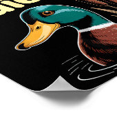 Please Chew Quieter Funny Introvert Funny Duck Lov Poster (Ecke)