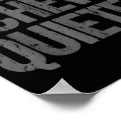 Please Chew Quieter Funny Introvert  Poster (Ecke)