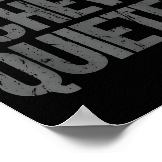 Please Chew Quieter Funny Introvert  Poster (Ecke)