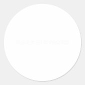 Please Do Not Feed The S Drugs  Runder Aufkleber (Vorderseite)