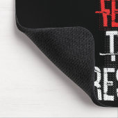 Please Do Not Feed The Wrestler - Wrestling  Mousepad (Ecke)