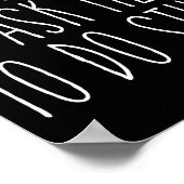 Please Don't Ask Me To Do Stuff Funny Sarcasm Quot Poster (Ecke)