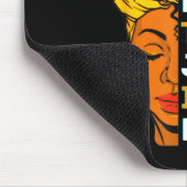 Please Don't Try Me Try Jesus Black Girl Magic Mel Mousepad (Ecke)