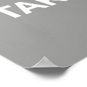 PLEASE, TAKE A SIT – Funny Bathroom Poster (Ecke)