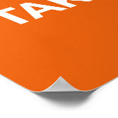 PLEASE, TAKE A SIT – Funny Bathroom Poster (Ecke)