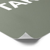 PLEASE, TAKE A SIT – Funny Bathroom Poster (Ecke)