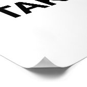 PLEASE, TAKE A SIT – Funny Bathroom Poster (Ecke)