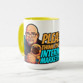 Please Think of the Internet Marketers Mug Tasse (Vorderseite Links)