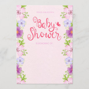 Please wird join us baby zu shower sein einladung