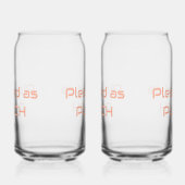 Pleased as Punch Glas (Links)